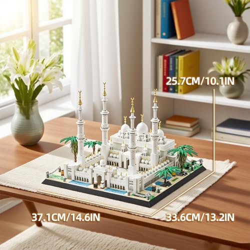 Sheikh Zayed Grand Mosque Building Blocks Set - style: Sheikh Zayed Mosque