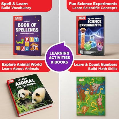 Doctor Jupiter Ultimate Gift Set of Learning for Kids Ages 4-6 - style: Ultimate Gift Set of Learning: 4+