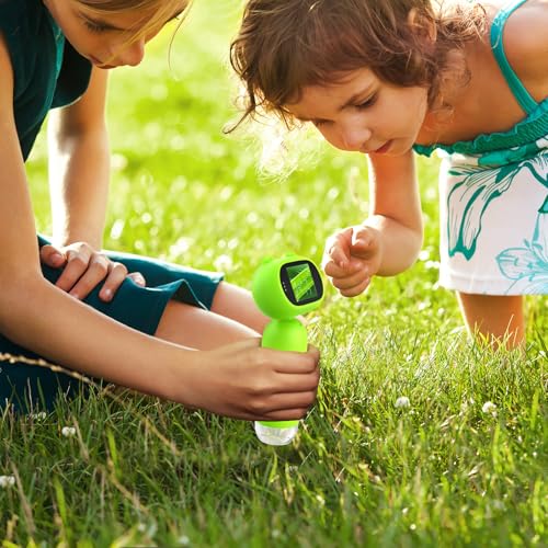 Hayve Handheld Digital Microscope for Kids 1000X CM4 Pocket Microscope - color: Green
