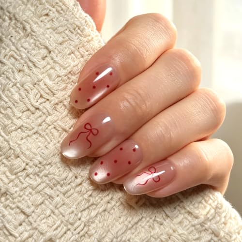 6 Packs (144 Pcs) | Reusable Press on Nails | 6-Style Bundle | 12 Sizes | Each Style 24 Pcs | Soft Neutral & Autumnal - color: Soft Neutral & Autumnal