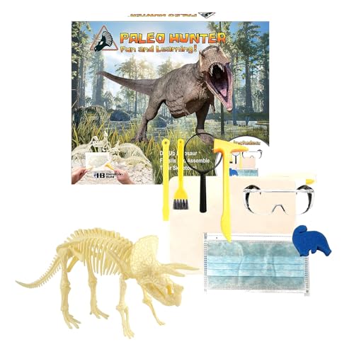 HamiltonBuhl STEAM Education Paleo Hunter Dig Kit - Triceratops Rex