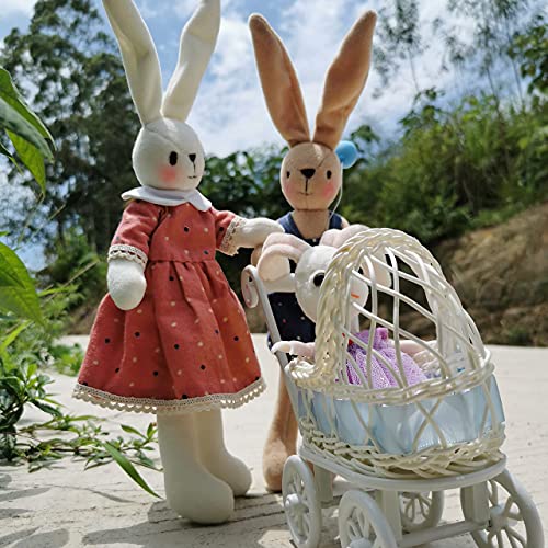 DIY Bunny Sewing Craft Kit, Handmade Fabric Project with Instructions - color: Bunny Style G