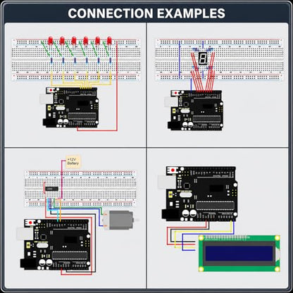 Electronics Starter Kit, ATmega328P Controller Board