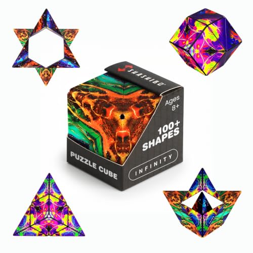 Shashibo DODECA Magnetic Puzzle Cube, Stress Relief Fidget Toy - color: Infinity, size: DODECA