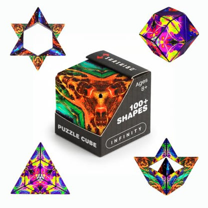 Shashibo DODECA Magnetic Puzzle Cube, Stress Relief Fidget Toy - color: Infinity, size: DODECA