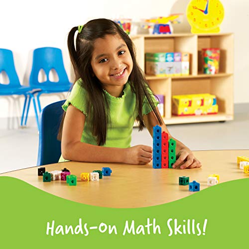 Learning Resources Snap Cubes, Set of 100