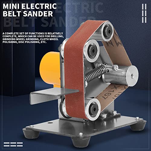 3-in-1 Mini Belt Sander Bench Grinder 7-Speed for Knife Making - color: Model.1 Universal Plus Kit, size: Model.1 Universal Plus Kit