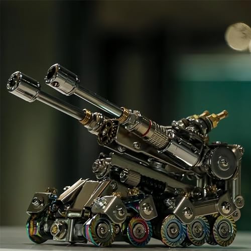 3D Metal Puzzle for Adults,Tank Puzzle Building Set，3D Metal Model Kit, Brain Teaser Puzzles DIY Assembling for Stress Relief - High end Men's Gift - style: Punk
