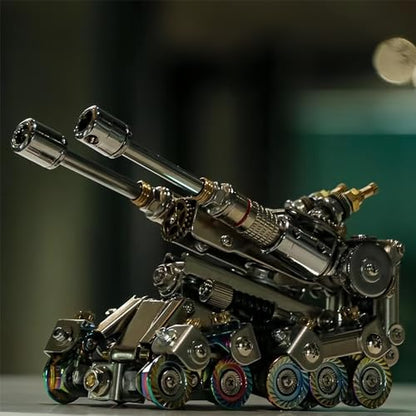 3D Metal Puzzle for Adults,Tank Puzzle Building Set，3D Metal Model Kit, Brain Teaser Puzzles DIY Assembling for Stress Relief - High end Men's Gift - style: Punk