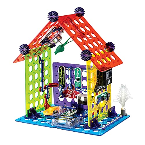SNAP CIRCUITS My Home STEM Electronics Building Kit for Kids Ages 8+