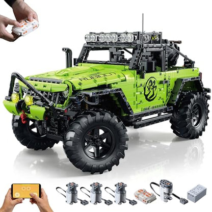 RC Off-Road Vehicle Build kit 1:8 Model Car Building Block Set - color: Style2