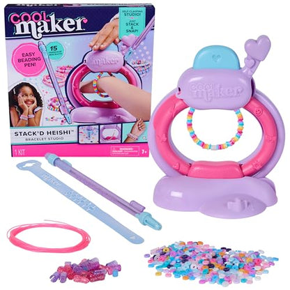 Cool Maker Stack'd Heishi Studio Bracelet Making Kit, Ages 7+ - style: Heishi Studio Bracelet Maker