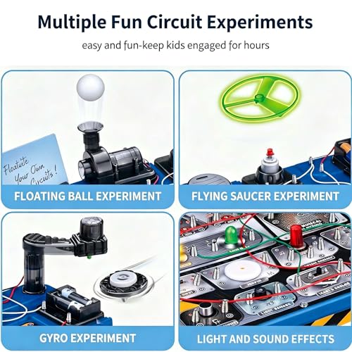 STEM Science Circuit Kits for Kids Age 8-12, Electrical Educational Toys