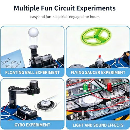 STEM Science Circuit Kits for Kids Age 8-12, Electrical Educational Toys