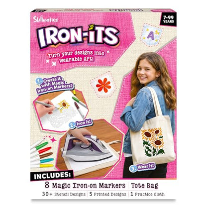 Skillmatics Iron-Its – Iron-On Transfer Kit for Kids, DIY Fabric Craft