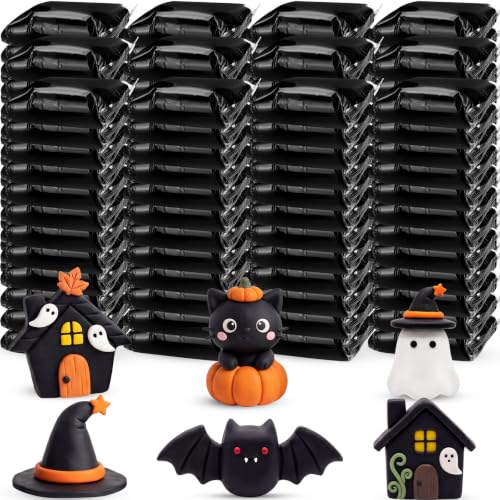 Winnerwhy 144 Pcs Total 76oz Air Dry Clay Soft Non-Toxic, Black - color: Black