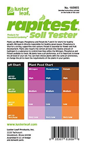 Luster Leaf Pack of 3 Rapitest Soil Testers