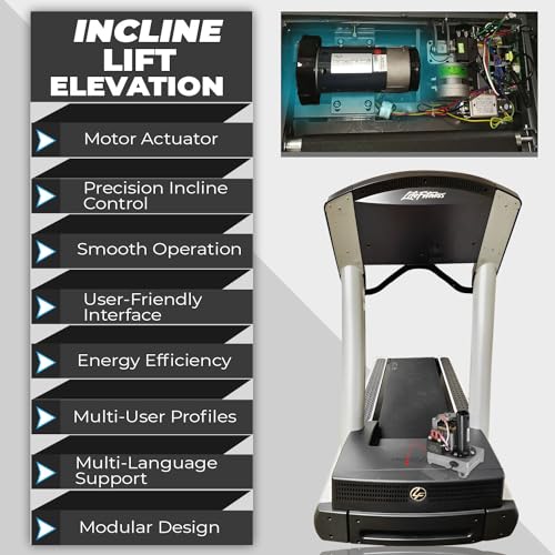H.F Exchange Treadmill Incline Lift Elevation Motor Exercise Equipment for Treadmill, Heavy Duty Quiet Operation, P/N 315689 Work with Gold's Gym Nordic-Track C 950i 831 6.0 RT
