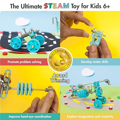 The Off Bits AirBit – Build Your Own Airplane! STEM Building Kit for Creative Kids 8-12 & Curious Adults, Fun Educational Gift for Boys & Girls - style: AirBit