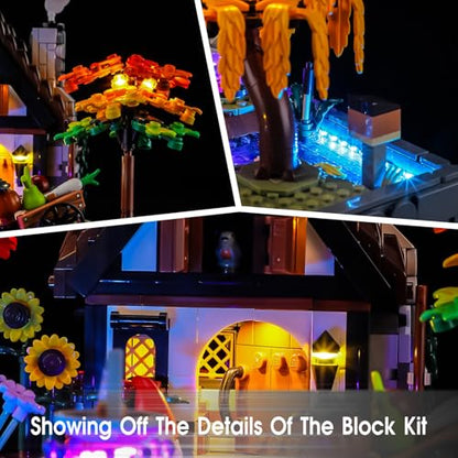 LED Light for Lego 11372 Autumn Cottage Garden Set, Light Kit Compatible with Lego 11372 Building Blocks Model, Not Included The Model Set