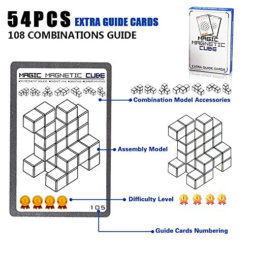 Magnetic Soma Cube Block - Educational Puzzle Toys for Kids Stress Relief - color: Opaque