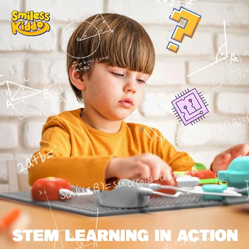 SMILESSKIDDO Science Kits Electronics STEM Kit 140+ Projects 10+ Parts - style: 140+ Projects