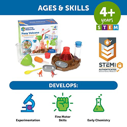 Learning Resources Fizzy Volcano Preschool Science Lab