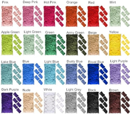 600 PCS Nylon Loom Refill Loops for 7 in Potholder Weaving Loom - Beige - color: Beige