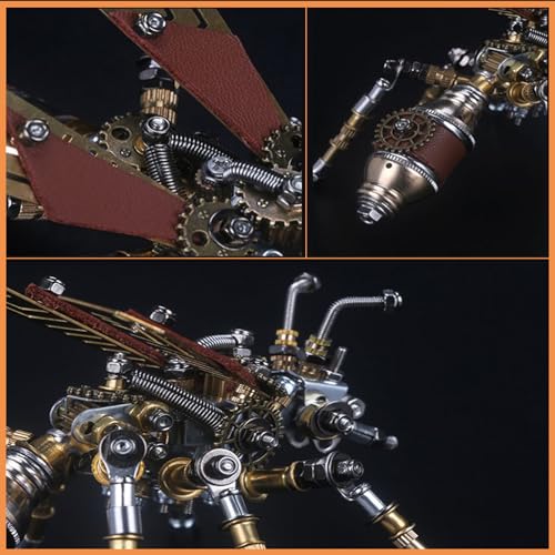 Adult 3D Metal Puzzle, Punk Insect Metal Model Set, 3D Puzzle Mechanical Insect Building Blocks, Fun DIY Assembly, high-end Men's Gifts. - color: Mechanical Flying Ant