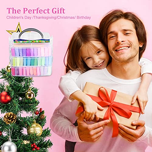 Aestd-ST Polymer Clay Kit 72 Colors, Oven Bake Modeling Clay for Kids - color: 72 Colors