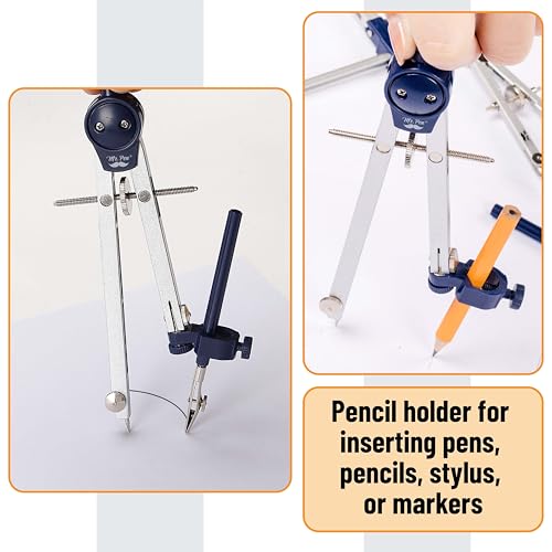 Mr. Pen- Professional Geometry Set, 7 pcs - style: 7 pcs Geometry Tool Set