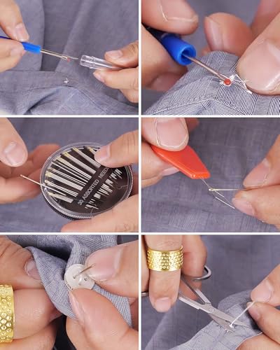 YUANHANG Large Sewing Kit for Adults: 2-Year Supply for Home Hand Mending