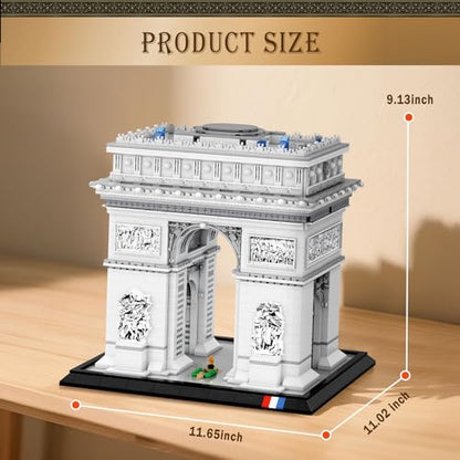 Reobrix Arc de Triomphe Building Set Paris Landmark Architecture Model Kit