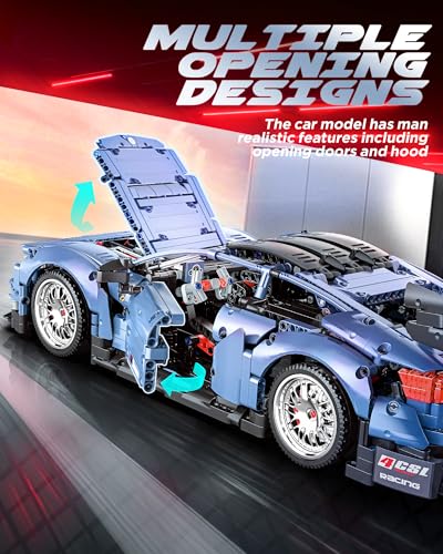 1/10 M4 Remote Control Car Building Kit with Light Motor Battery