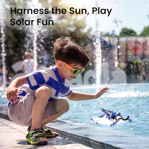 Bundle - 2 Items: Sillbird Solar Robot Toys & Robot Building Kit with Remote Control, Coding Christmas STEM Technic Toys for Birthday, DIY Science Educational Robotic Toys for Kids Teens