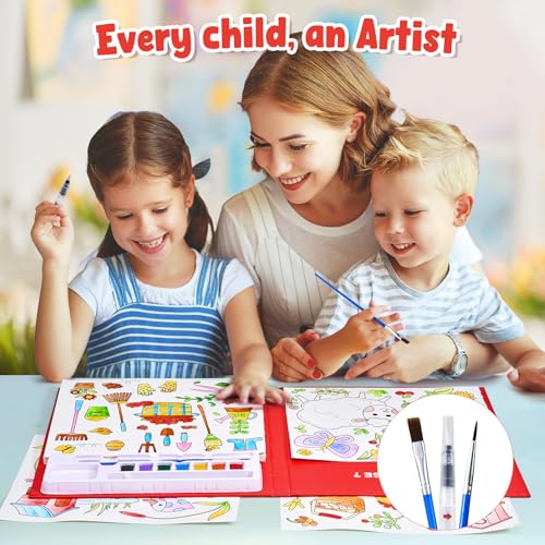 JoyCat Paint with Water Coloring Books for Toddlers (Farm) - style: Farm