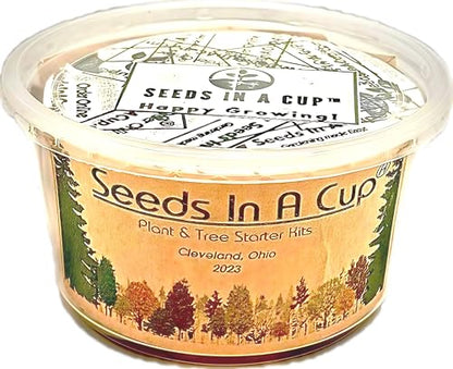 Seeds In A Cup- Crepe Myrtle Tree Grow Kit – Easy Seed Starter with Planter | Indoor & Outdoor Tree Growing Kit for Kids & Adults | Grow Real Crepe Myrtle from Seed - style: Crepe Myrtle (Crape Myrtle)
