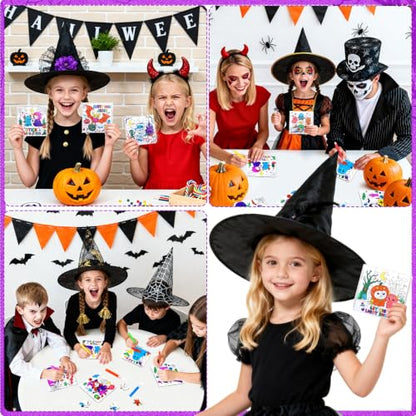 Halloween Crafts for Kids & Adults, Christian DIY Art Activities Kit Puzzle - color: Religious Halloween Colorful