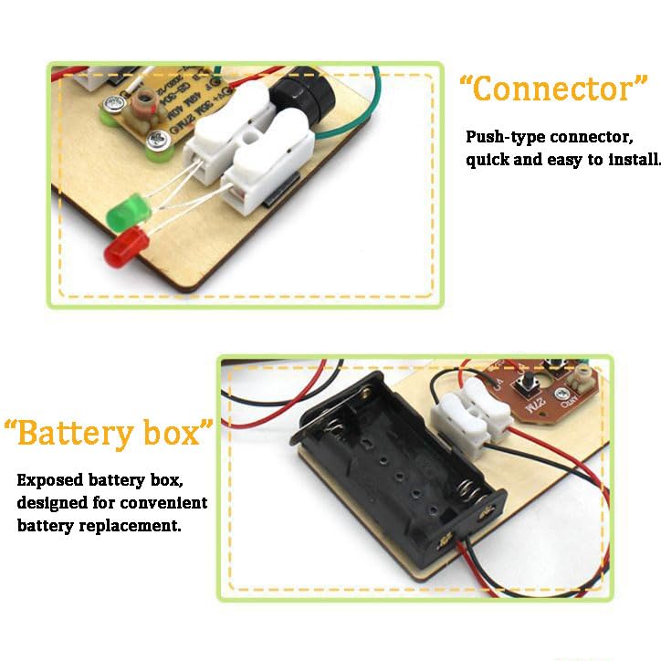 Kits, Learn Morse Code, a Telegraph Kit Machine, Electric Circuit Experiment, Morse Code Machine, Morse Code Transmitter, Morse Code Kit