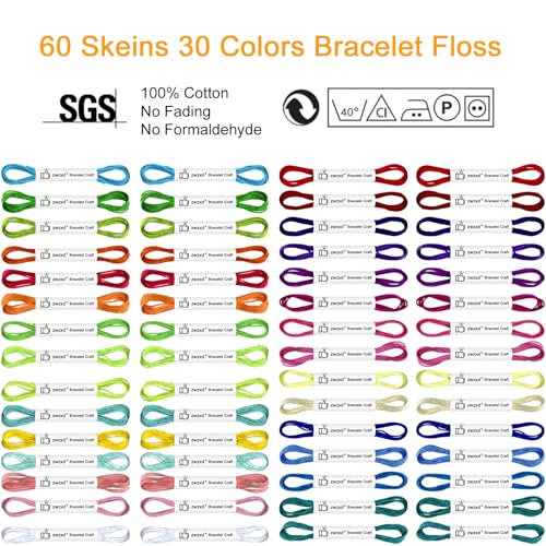 zwzxd Friendship Bracelet Making Kit Toys,Ages for 8 9 10 11 12 Year Old Girls, Kids Travel Activity Set,DIY kit,Arts and Crafts Bracelets String Maker Kit,Great Christmas Birthday Gifts (red-Orange) - color: red-orange