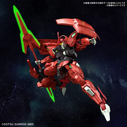 Bandai Hobby - Mobile Suit Gundam: The Witch from Mercury - #08 Darilbalde, Bandai Spirits HG 1/144 Model Kit - color: red