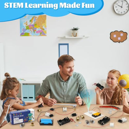 BeAndge Electric Circuit Kit for Kids 8-12, Science STEM Toys