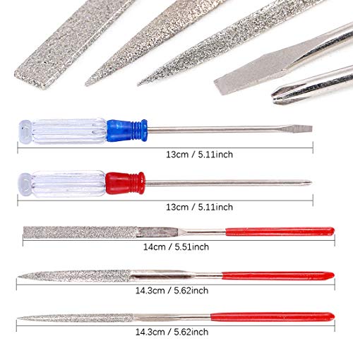 Keadic 29Pcs Modeler Basic Tools Craft Set Model Tools Kit Hobby Building Tools Kit for Professional Model Assemble Building