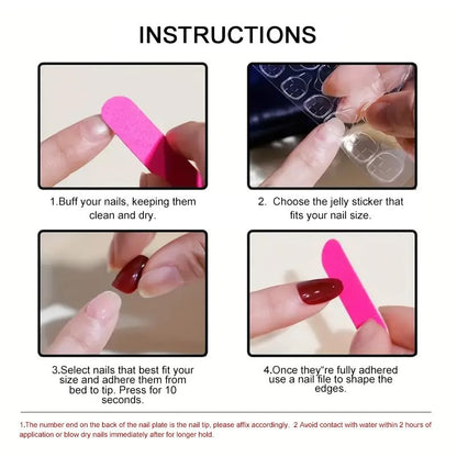 Stiletto Press on Nails Long Red Fake NailLeopard Acrylic Nail Press ons Rhinestones Stick on Nails for Women 24pcs - color: Color22