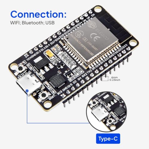 ELEGOO ESP-32 Super Starter Kit with Tutorial Compatible with Arduino IDE