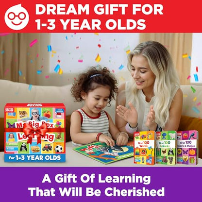 Doctor Jupiter My Big Box of Learning for Kids Ages 1-3 Year Old - style: Big Box of Learning: 1+
