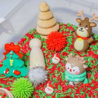 Christmas Sensory Bin Kit for Kids - style: Xmas Sensory Bin