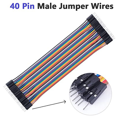 Aypzuke 20cm 240pcs Breadboard Jumper Wires Cable Kit Male to Female Compatible for Arduino Projects and Raspberry Pi - size: 20cm