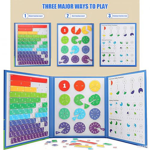 Magnetic Fraction Playook for Kids