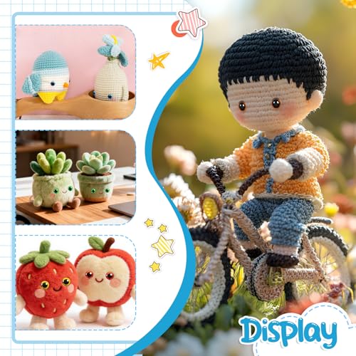 TOAOB 50pcs Sew On Safety Eyes Buttons 9mm to 15mm Plastic Mushroom Domed Sewing Crafting Eyes for DIY Stuffed Animals Amigurumis Crochet Doll Making Red Blue Green Yellow - color: Red/Blue/Green/Yellow